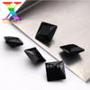 La Fábrica Vende Piedras Sueltas Negras Cuadradas de Nano 2*2-8*8mm, Piedras Negras Cuadradas de Nano que Son Resistentes al Calor y Se Pueden Montar con Cera con Piedras Preciosas