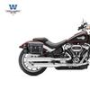Muscle car Wolf adecuado para Harley Fat 114 bolsa lateral alforja retro caja lateral modificación bolsa para casco cinturón impermeable liberación rápida