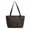 Bolsa Casual de Moda Retrô Nova de Outono 2025 Bolsa Tote Feminina de Grande Capacidade Estilo Ocidental para Trabalho Bolsa de Mão Transversal