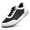 Zapatos de Golf Pgm para Hombre, Zapatos de Golf de Malla para Verano, Zapatos de Golf Ligeros, Transpirables y Cómodos