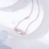Collar original de mariposa y estrella de luna para mujer, de plata de ley 925, con cadena de clavícula de piedra lunar súper inmortal, colgante de estrella Mori de Cyber Celebrity