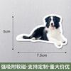 Pegatinas magnéticas suaves de dibujos animados para refrigerador, pegatinas acrílicas magnéticas para refrigerador, venta al por mayor, pegatinas magnéticas creativas y lindas para mascotas, decoración con formas especiales