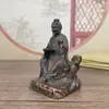 Antigua Miscelánea Vintage Aleación de Pátina Cobre Colección Rey de la Medicina Sun Simiao Estatua Adorno de Escritorio para el Hogar