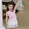 Conjunto de Ropa de Verano para Niñas Weimu, Ropa Infantil Casual con Estilo, Vestido Camiseta de Manga Corta para Bebé Clase A