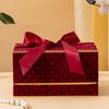 Caja de Regalo para Boda, Caja de Dulces, Caja de Empaque, Caja Vacía, Caja Dura para Recuerdos de Dama de Honor, Caja de Regalo al por Mayor, Caja con Sello Dorado para Llevar