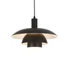 Lámpara Colgante Restaurante Ziyou, Estilo Minimalista Italiano, Nueva Lámpara Colgante Simple y Sofisticada con Forma de OVNI para Mesa de Comedor y Isla, Arte de Hierro