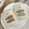 Pinzas Brillantes para el Cabello de Niña Pasador de Princesa Pinza para Flequillo Frente Pinza BB Dulce para Niña Gota de Agua