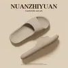 Nuevo Estilo de Pantuflas para Mujer de la Fábrica de Zapatos Qidan, Suave, Ligero, para Interiores, Baño, Antideslizante, Silencioso
