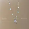 Chica Picante Estilo Americano~ Collar en Capas de Cruz de Perlas para Mujer, Cadena para Clavícula de Lujo Ligero Nicho de Gama Alta, Accesorio Exquisito Versátil