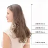 Peruca, Linha de Pesca de Fibra Química, Peruca Cortina de Cabelo, Cabelo Longo Liso, Extensões de Cabelo Sem Costura, Produtos para Linha do Cabelo de Seda de Alta Temperatura