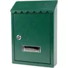 Buzón de Correo Estilo Europeo Buzón Caja de Sugerencias Exterior Impermeable Consulta Psicológica Montado en Pared