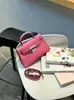 2026 Bolso de Moda Nuevo Primavera/Verano Gama Alta Segunda Generación Bolso Kelly Hombro Único Cruzado Bolso de Mano Popular de Moda para Mujer