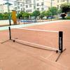 Marco de red de bádminton al aire libre portátil plegable para almacenamiento postes de red de pickleball múltiples modelos red colgante portátil para padres e hijos