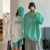 Sudadera Roora Couple Wear Ins Súper Popular Holgada Bf Perezosa Ropa Exterior Oversize Dulce Fresca para Hombre