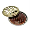 Bandeja para Espiral de Mosquito com Tampa, Caixa de Espiral de Mosquito com Espetos, Suporte de Espiral de Mosquito com Espetos para o Verão com Tampa, Bandeja para Espiral de Mosquito Loja de Dois Reais