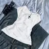 Verano Nuevo Estilo Deseo Puro Moda Chica Hot Espalda Descubierta Básico Sencillo Camisola Y2K Versátil Chaleco Pequeño