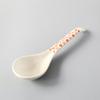 Colher grande estilo japonês colher de sopa sob esmalte cerâmica hotel máquina doméstica impressa colher de cabo longo Amazon