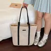 Nova bolsa de palha trançada vazada 2026, bolsa trançada casual feminina, bolsa tote de grande capacidade, bolsa de ombro, bolsa de mão, bolsa de praia para mulheres