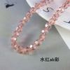 Accesorios de Joyería DIY Cuentas Hechas a Mano Cuentas Sueltas Pulsera Collar Cuentas Espaciadoras Material Cuentas de Fútbol de Vidrio de 32 Facetas Joyería