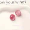 Zhen Tu 16mm Areia Movediça Sonhadora Céu Estrelado Cintura Alta Resina Meia Bola Brincos e Pingentes para Sapatos DIY
