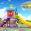 Jardín de Infancia, Centro Comercial, Parque de Atracciones, Juguetes Combinados Grandes Exteriores Comunitarios, Tobogán Infantil, Equipamiento de Expansión, Equipamiento de Escalada