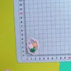 Nova Capa Transparente de Flor Adesiva Macia Fofa para Celular Patch Decorativo DIY Verão Sapatos de Buraco Chinelos Acessórios de Flor Adesivo