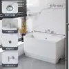 Piscina de Cerámica Extra Grande Extendida para Balcón de Casa Piso Exterior Piscina para Trapeador de Pie con Agujeros y Otros