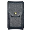 Bolsa para Relógio de Couro PU Simples Estilo Japonês e Coreano Bolsa de Proteção de Relógio Portátil para Viagem Pacote Único Bolsa de Armazenamento de Relógio com Fecho