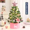 Decoración Navideña de Amazon 45cm60cm Árbol de Navidad Árbol de PVC Adornos de Escritorio Mini Árbol de Navidad Paquete