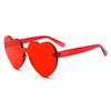 Óculos de Sol Jamie 008 em Formato de Coração Estilo Europeu e Americano Personalizados para Mulheres Lentes Oceânicas Peça Única de PC