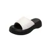 525~2026 Nuevas Sandalias de Tres Colores con Suela Gruesa sin Cierre para Mujer en Verano, Estilo Transpirable