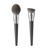 Também Cor Único Escova de Fundação Novo Grande Puxador de Madeira Pó Escova Preto Finisher Brush Ferramentas de Beleza Spot