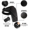 Coderas Deportivas Ajustables con Compresión para Fitness, Correa para Hombro Antiestiramiento, Inmovilizador de Hombro, Función de Chaleco con Bolsa de Hielo para Hombro y Cuello