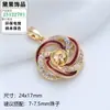 Acessórios para Conjunto de Pérolas DIY Anel Mobius Fresco Elegante Brincos de Gotejamento de Óleo Pingentes Anéis Conjunto de Três Peças Atacado