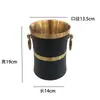 Accesorios de Mesa de Acero Inoxidable para KTV, Accesorios de Mesa Especiales para Salas Privadas, Soporte de Micrófono Directo, Soporte de Micrófono Inclinado, Cubo de Hielo