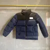Comercio exterior transfronterizo, modelo 1996 de North Face, chaqueta de plumón unisex para hombres, mujeres y niños, casual y moderna de invierno, prenda exterior versátil con cuello alto