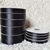 Fita Preta Atacado Fita de Poliéster Fita de Embalagem Laços de Fita Acessórios Flores Fita Floral Cinto para Embalagem de Panificação