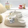 Birkenstock Crocs para Mujer Suela Gruesa de EVA Dibujos Animados Versátil Verano Viaje Playa Exterior Sandalias Zapatillas de Punta Cerrada para Mujer