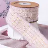 Fita de Lã de Cebola Prateada de Lado Único para Tricô Sobreposição Laço DIY Acessórios de Cabelo Roupas Chapéu Alto Sapatos Acessórios de Flores Acessórios
