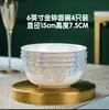Jingdezhen porcelana ósea vajilla lujo ligero cerámica vajilla traje regalo inauguración casa vajilla caja de regalo traje venta al por mayor