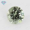 Huagang Gema Redonda 149# Espinela Piedra Nudista Venta al por Mayor Sintética Verde Claro Gema Diamante Afilado Joyería Piedra Principal