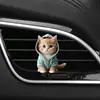 Ambientador Acrílico 2D de Animal Lindo - Clip para Rejilla de Aire de Coche Perfumado