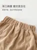 Pantalones de Pana Suaves y Cálidos para Bebé Estilo Primavera y Otoño Ropa Exterior para Bebés Cálidos y Elegantes Pantalones Largos Casuales Retro para Niños
