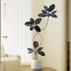 Plantas Verdes Simuladas, Árboles Falsos de Goma, Plantas Grandes en Maceta para Salas de Estar, Plantas Verdes Biónicas Grandes de Interior de Alta Gama, Plantas Decorativas para Oficina