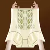 Shapewear Pós-Parto de Seda Gelada de Cintura Alta para Mulheres, Modelagem Corporal, Levantamento de Quadril, Controle de Barriga, Cinta Modeladora de Cintura, Calcinhas Respiráveis Plus Size