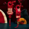 Decoración para inauguración de casa, Decoración para casa nueva, Mudanza a casa nueva, Colgante para manija de puerta, Suministros para ceremonia de inauguración de casa