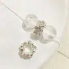 Retenção de Cor Alta Ouro 14K Furo Grande Zircônia Incrustada Recortada Contas Soltas Joias Artesanais com Contas Pulseira Colar DIY Acessórios de Cristal