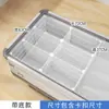 Cesta de Armazenamento Divisória para Congelador, Divisória Especial para Congelador, Organizador de Classificação, Prateleira em Camadas, Prateleira de Armazenamento Interna para Geladeira