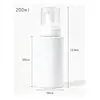 Botella de Espuma Mousse para Mascotas Plástico Botella Dispensadora de Espuma Limpiadora 200/250/300/350ml Botella para Limpiador Facial