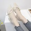 Nuevas sandalias de tacón grueso de punta baja versátiles, zapatos elegantes estilo francés, zapatos delicados estilo hada verano 2025
